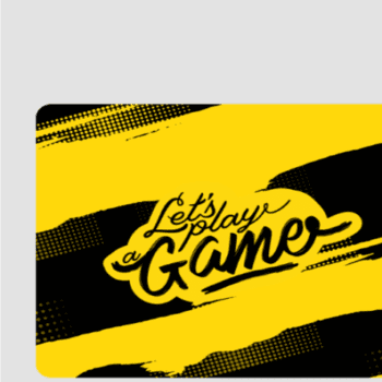 VIBHAN Orange Black Futuristic Mouse Pad