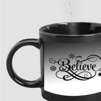 VIBHAN Believe Magic Mug for Inspiration