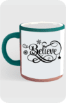 VIBHAN Believe Magic Mug for Inspiration
